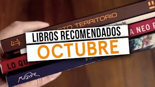 LIBROS RECOMENDADOS | Lo que leí en OCTUBRE 2023 | Reseñas de los mejores libros del mes | WRAP UP