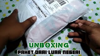 UNBOXING ! PAKET IMPORT LUAR NEGERI SAMPAI KECELAKAAN PESAWAT WAKTU ITU