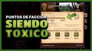 Como ganar puntos de facción de manera tóxica en Albion Online