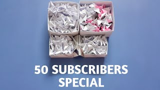 50 SUBSCRIBERS SPECIAL(MAKING 500 '3-D' PIECES)