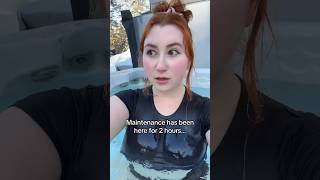 A clean hot tub is always best!! #viral #fypyoutube