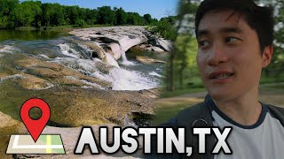 The Beautiful Falls of Texas (McKinney Falls State Park) // M50 Vlog