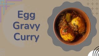 Egg Gravy Curry