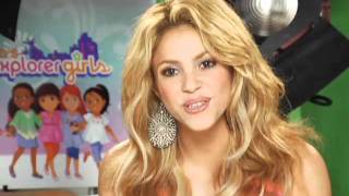 (www.Shakira-Argentina.com.ar) Making Of "Todos Juntos" Dora la Exploradora