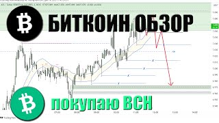 БИТКОИН ОБЗОР. Поиск точек входа AXS. Портфель Бомжа покупаю LINK по цене 229.57