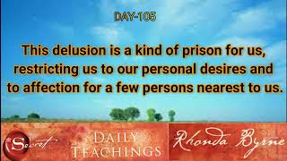 The Secret # Daily teachings # Rhonda Byrne # Day105