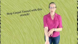 Stop carpal tunnel with this stretch