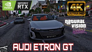 GTA V - Audi E-tron GT RTX 2060 Gameplay 4k 60FPS