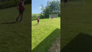 Skills to a goal #viral #soccer #football #shortvideo