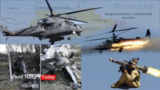 RUSSIA PANIC: Ukrainian Soldiers sh00t d0wn Russian Mi-35 helicopter