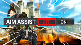 Controller Player Tries No Aim Assist "Challenge" in Apex