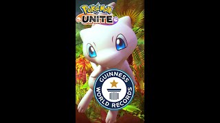 WORLD RECORD MEW BOOSTED ATTACK? - POKEMON UNITE