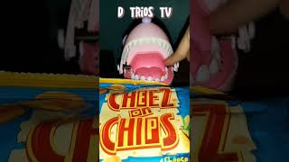 Little Pink Mouse! Don't Try to Touch his Cheesy Chips Snacks #trending #fun #sounds #viral #shorts