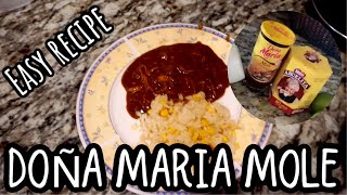 HOW TO MAKE MOLE | DOÑA MARIA MOLE | EASY CHICKEN MOLE | MICHELLE RIVERA | FOOD FRIDAY