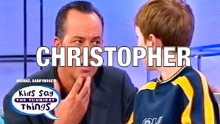 FULL INTERVIEW Christopher - Kids Say the Funniest Things - Michael Barrymore