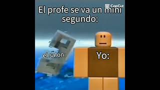 el/la profe se va un mini segundo: