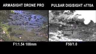 Armasight Drone Pro 10x vs Pulsar Digisight n770A comparison