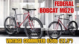 Vintage Commuter 27.5" (650b) Federal BobCat MG20 basic 26" by Tustelo.Bike 🔥