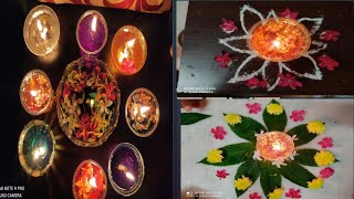 Water Candles | Diwali Special Decoration ideas | Floating Candles with colour water😱🕯️🎆