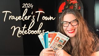 Opening My 2024 Traveler's Notebooks // Traveler's Town Limited Edition Planner Refills