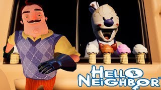 ШОУ ПРИВЕТ СОСЕД!ВСТРЕТИЛИ МОРОЖЕНЩИКА ИЗ ICE SCREAM 2!ИГРА HELLO NEIGHBOR!ЗЛАЯ МОНАХИНЯ!EVIL NUN!