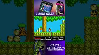 Castle of Illusion Starring Mickey Mouse // Sega Game Gear #SHORTS