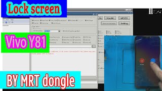 Vivo y81 pattern lock reset by mrt dongle | Mã bảo vệ Vivo Y81 mrt | lockscreen vivo 1808