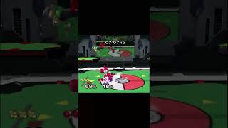 Yoshi tail broken ong #shorts #smashbros #ssbm