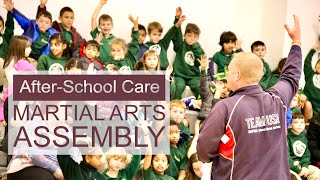 After-School Care: Martial Arts Assembly Video