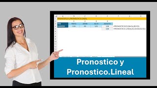 Función Pronostico y Pronostico Lineal en Excel