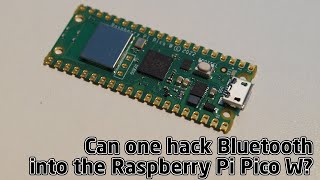 Why the Raspberry Pi Pico W has no Bluetooth