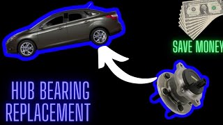 hub bearing replacement Ford focus (easiest job ever)