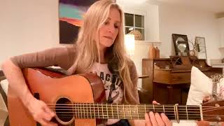 "Way Downtown" Tony Rice guitar solo - Rebecca Frazier