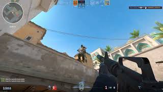 CS2 - 4v1 to win match (silver plays)