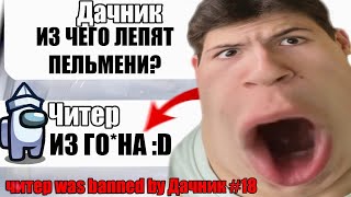 САМЫЙ ТУПОЙ ЧИТЕР В АМОНГ АС #18