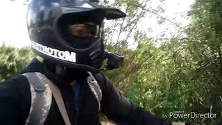 Backroad trail riding in Pangasinan (short clip).