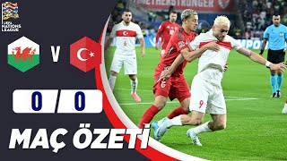 Galler - Türkiye | 0-0 | Maç özeti | UEFA Uluslar Ligi 2024-25 | türkiye galler özet