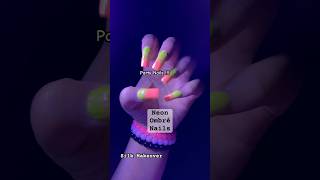 #Neon #Orange #Yellow #Ombre #Long #Glowy #PartyNails #Acrylic #Polygel #Relatable #NailExtensions