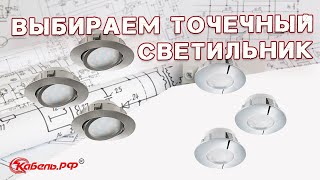 Точечные светильники для потолка