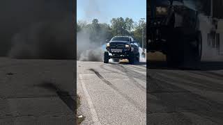 1400HP CUMMINS BURNOUT ✈️ (insane blow off)