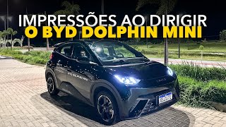 Testando o BYD Dolphin Mini na cidade e na estrada!