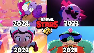 ✅ALL BRAWL STARS ANIMATIONS 2017- July 2024✅