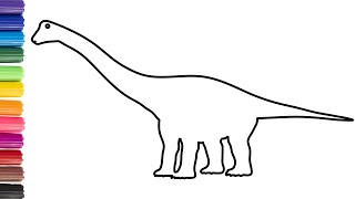 HOW TO DRAW A DINOSAUR #1 #drawing