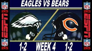 Bears vs Eagles Week 4 ESPN NFL 2K5