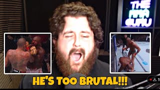 MMA GURU goes INSANE at Alex Pereira's brutal Finish vs Khalil Rountree