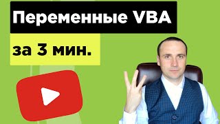 VBA для начинающих l Числовые переменные.