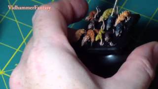 Warhammer Painting Video #7 Rat Swarm