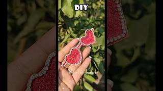 DIY 😱Valentine Special Hair Clip✨💕#homemadehairclip #diy #aditicrafter #hairclips #ytshorts #viral