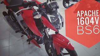 2020 New TVS Apache RTR 160 4V BS6 ( Red Beast ) Overall Looks