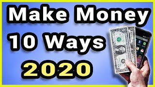 10 Ways To Make Money Online Using Your Mobile Phone (2020)